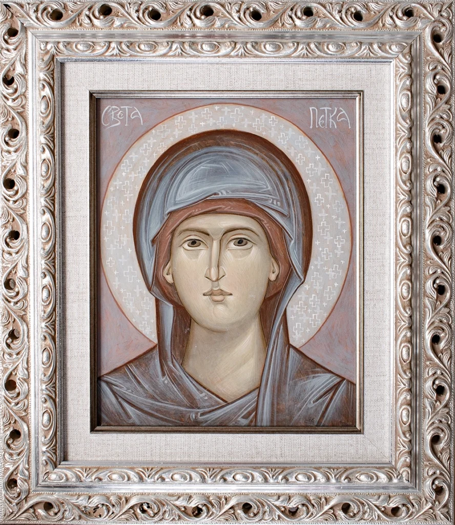 Света Петка - икона, Јована Јанковић