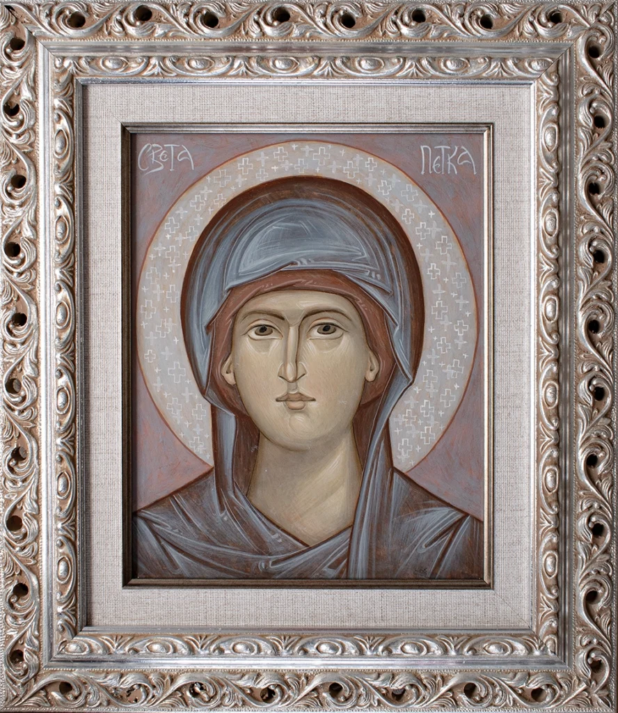 Света Петка - икона, Јована Јанковић