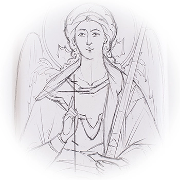 Crtež u ikonopisu - blog sajta ikoneiknjige.com