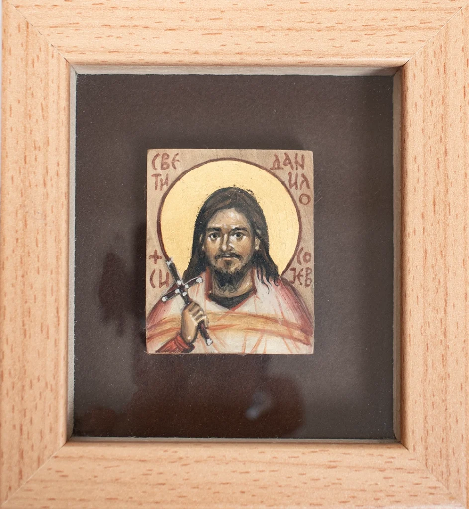 Свети Данило Сисојев - икона, Јована Јанковић