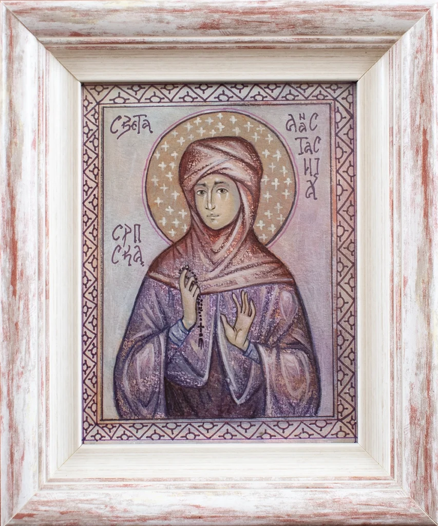 Света Анастасија Српска - илустрација, Јована Јанковић